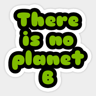 PLANET B 15 Sticker